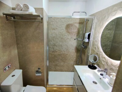 Baño del alojamiento "Castillo San Felipe" de Alojamientos J&J