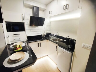 Cocina del alojamientos Castillo San Felipe de Alojamientos J&J