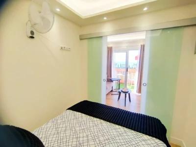 Vistas desde la habitación principal del alojamiento "El Polvorín" de Alojamientos J&J