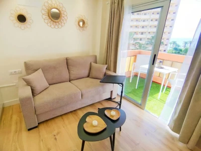 Sala de estar del alojamiento "El Polvorín" de Alojamientos J&J